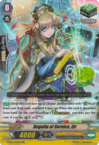 Regalia of Service, Eir (G-BT14/022EN) [Divine Dragon Apocrypha]