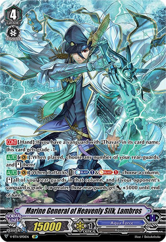 Marine General of Heavenly Silk, Lambros (V-BT11/SP01EN) [Storm of the Blue Cavalry]