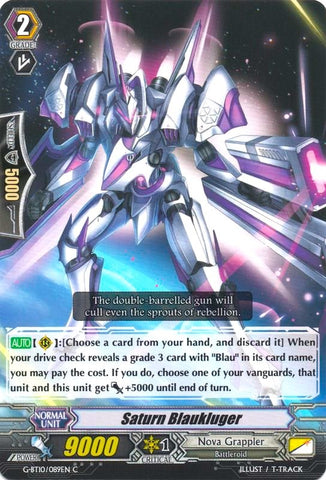 Saturn Blaukluger (G-BT10/089EN) [Raging Clash of the Blade Fangs]