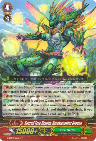 Sacred Tree Dragon, Breakweather Dragon (G-EB02/037EN) [The AWAKENING ZOO]