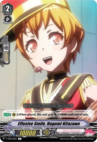 Effusive Smile, Hagumi Kitazawa (Parallel Foil) (V-TB01/031EN) [BanG Dream! FILM LIVE]