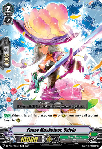 Pansy Musketeer, Sylvia (DZ-PS03/005EN) [Premium Deckset "Musketeer"]