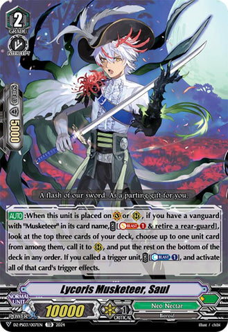 Lycoris Musketeer, Saul (DZ-PS03/007EN) [Premium Deckset "Musketeer"]
