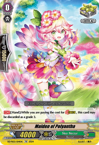 Maiden of Polyantha (DZ-PS03/014EN) [Premium Deckset "Musketeer"]