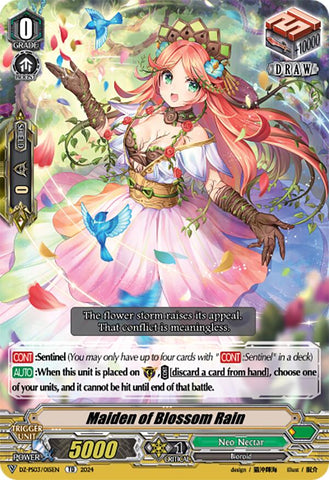 Maiden of Blossom Rain (DZ-PS03/015EN) [Premium Deckset "Musketeer"]