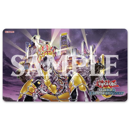 Yu-Gi-Oh! World Championship Commemorative Playmat: Grandopolis, The Eternal Golden City (2024) - Konami Playmats