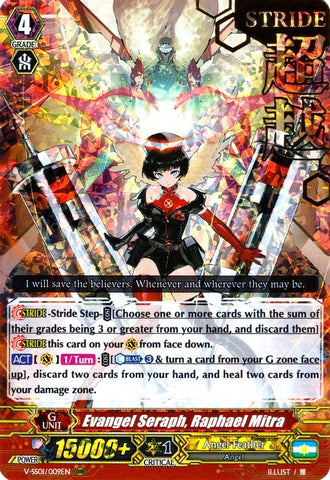 Evangel Seraph, Raphael Mitra (Hot Stamped) (V-SS01/009EN) [Premium Collection 2019]