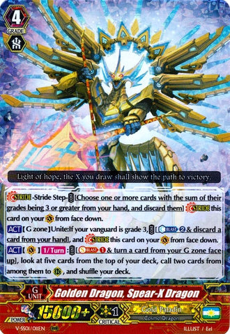 Golden Dragon,ear-X Dragon (V-SS01/011EN) [Premium Collection 2019]