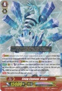 Snow Element, Blizza (G-BT02/043EN) [Soaring Ascent of Gale & Blossom]