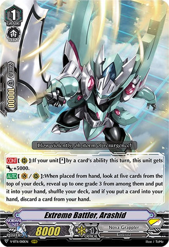 Extreme Battler, Arashid (V-BT11/010EN) [Storm of the Blue Cavalry]