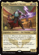 Zurgo, Thunder's Decree [Tarkir: Dragonstorm Prerelease Promos]