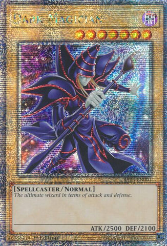 Dark Magician (New Art) [RA04-EN001] Quarter Century Secret Rare