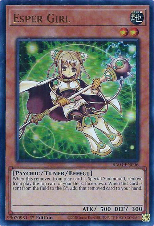 Esper Girl [RA04-EN006] Ultra Rare