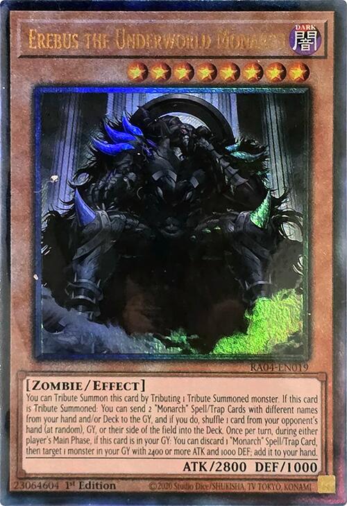 Erebus the Underworld Monarch [RA04-EN019] Ultimate Rare