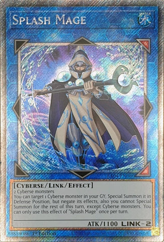 Splash Mage [RA04-EN080] Platinum Secret Rare