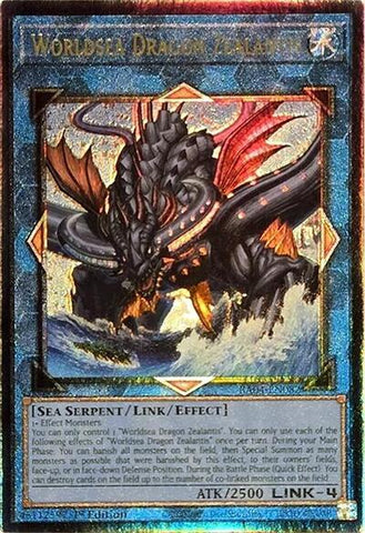 Worldsea Dragon Zealantis [RA04-EN082] Prismatic Ultimate Rare