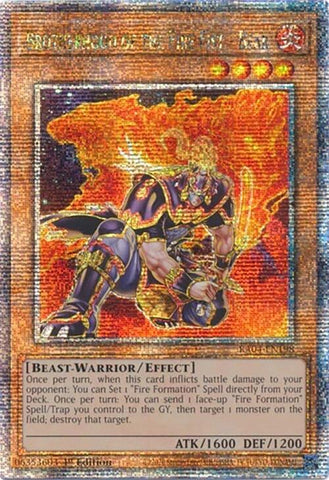 Brotherhood of the Fire Fist - Bear [RA04-EN198] Quarter Century Secret Rare