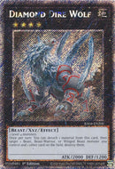 Diamond Dire Wolf [RA04-EN200] Platinum Secret Rare