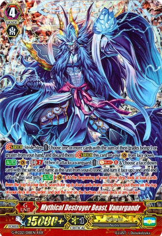 Mythical Destroyer Beast, Vanargandr (G-RC02/018EN) [Revival Collection]