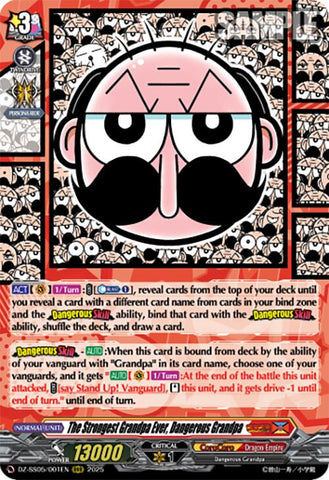 The Strongest Grandpa Ever, Dangerous Grandpa (DZ-SS05/001EN) [DZ-SS05: CoroCoro Start Deck Pack]