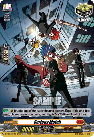 Serious Match (DZ-SS05/104EN-B) [DZ-SS05: CoroCoro Start Deck Pack]