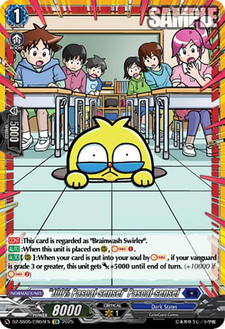 "100% Pascal-sensei" Pascal-sensei (DZ-SS05/CR04EN) [DZ-SS05: CoroCoro Start Deck Pack]