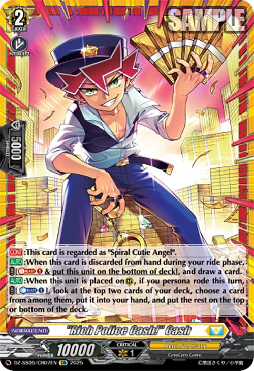 "Rich Police Cash!" Cash (DZ-SS05/CR07EN) [DZ-SS05: CoroCoro Start Deck Pack]