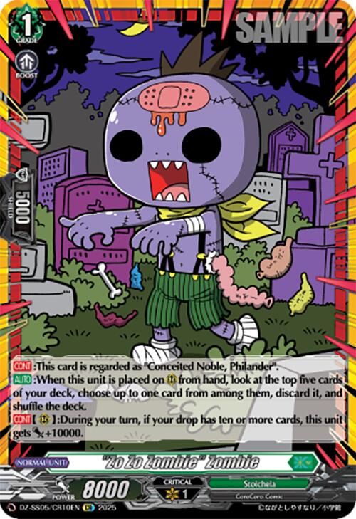 "Zo Zo Zombie" Zombie (DZ-SS05/CR10EN) [DZ-SS05: CoroCoro Start Deck Pack]