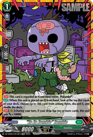 "Zo Zo Zombie" Zombie (DZ-SS05/CR10EN) [DZ-SS05: CoroCoro Start Deck Pack]