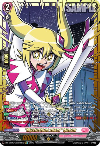 "Mysterious Joker" Queen (DZ-SS05/GCR11EN) [DZ-SS05: CoroCoro Start Deck Pack]