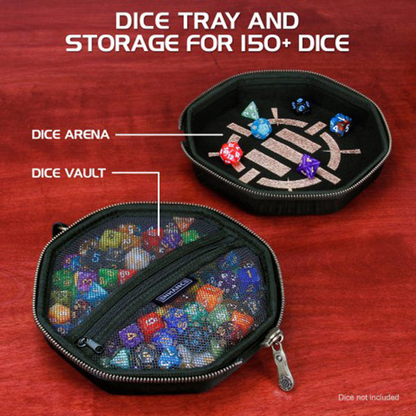 Case: ENHANCE Tabletop Dice Case- Black