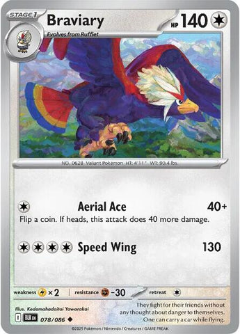 Braviary (077/086) [Scarlet & Violet: White Flare]
