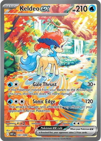 Keldeo ex (169/086) [Scarlet & Violet: White Flare]