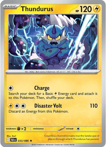 Thundurus (036/086) [Scarlet & Violet: Black Bolt]
