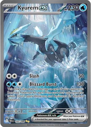 Kyurem ex (168/086) [Scarlet & Violet: Black Bolt]