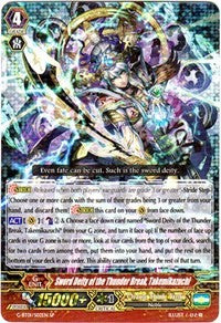 Sword Deity of the Thunder Break, Takemikazuchi (G-BT01/S02EN) [Generation Stride]