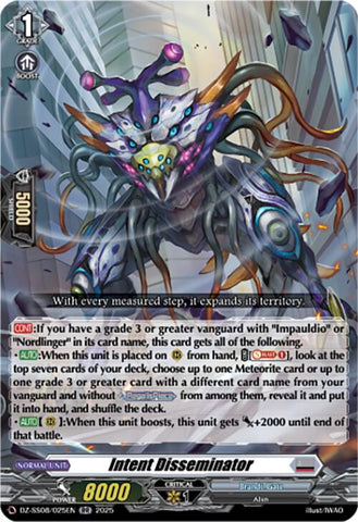 Intent Disseminator (DZ-SS08/025EN) [DZ-SS08: Festival Booster 2025]