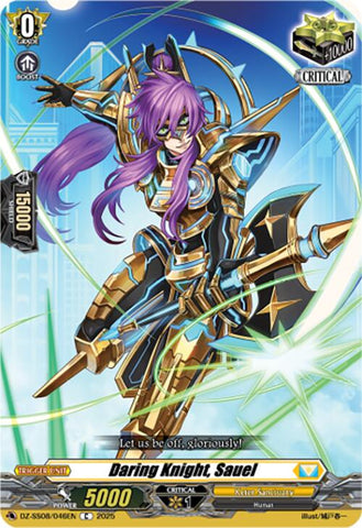 Daring Knight, Sauel (DZ-SS08/046EN) [DZ-SS08: Festival Booster 2025]
