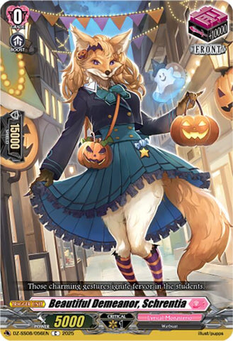 Beautiful Demeanor, Schrentia (DZ-SS08/056EN) [DZ-SS08: Festival Booster 2025]