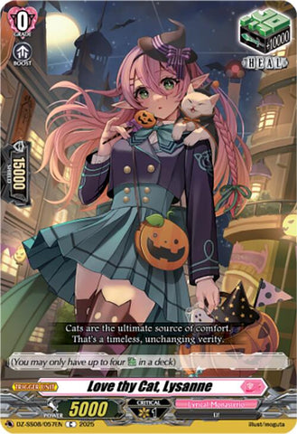 Love thy Cat, Lysanne (DZ-SS08/057EN) [DZ-SS08: Festival Booster 2025]