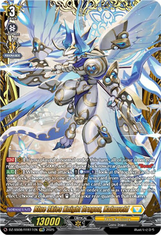 Blue Skies Knight Dragon, Halmveld (DZ-SS08/FFR11EN) [DZ-SS08: Festival Booster 2025]