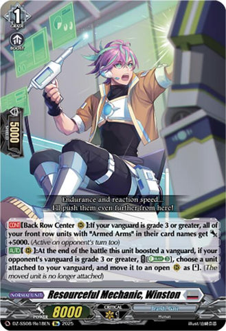 Resourceful Mechanic, Winston (DZ-SS08/Re18EN) [DZ-SS08: Festival Booster 2025]
