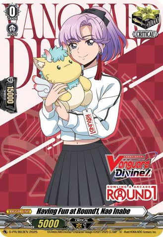 Having Fun at Round1, Nao Inabe (D-PR/803EN) [D Promo Cards]