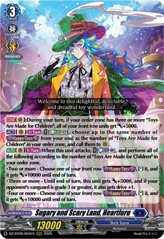 Sugary and Scary Land, Heartluru (DZ-BT09/004EN) [Super Brave Detonation]