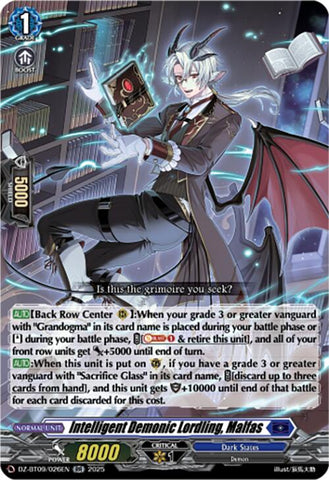Intelligent Demonic Lordling, Malfas (DZ-BT09/026EN) [Super Brave Detonation]