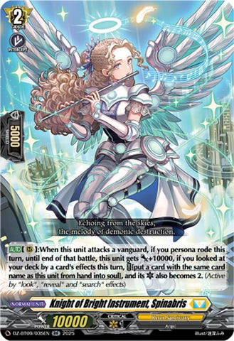 Knight of Bright Instrument, Spinabris (DZ-BT09/035EN) [Super Brave Detonation]