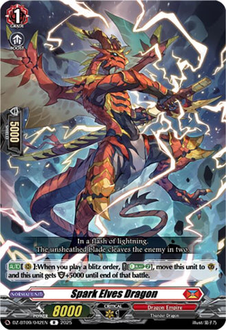 Spark Elves Dragon (DZ-BT09/042EN) [Super Brave Detonation]