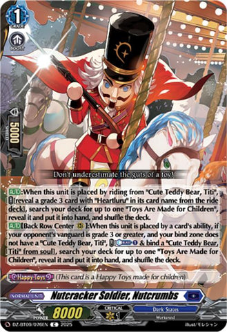Nutcracker Soldier, Nutcrumbs (DZ-BT09/076EN) [Super Brave Detonation]