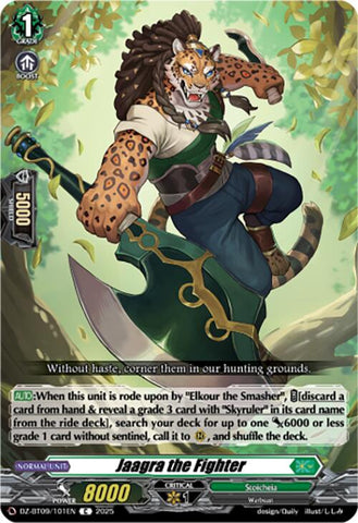 Jaagra the Fighter (DZ-BT09/101EN) [Super Brave Detonation]