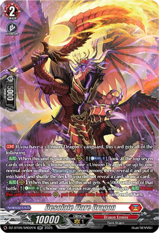 Desolate Flare Dragon (DZ-BT09/SR02EN) [Super Brave Detonation]